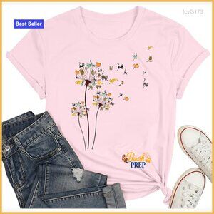 Women's Valentine's Day Graphic T-Shirt, Relaxed Fit, Short Sleeve Crew Neck